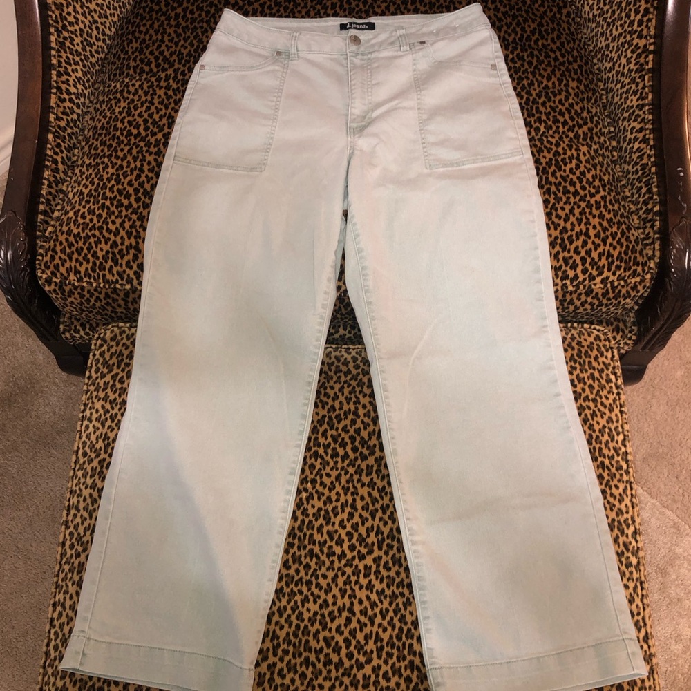 d. jeans Mint Green High-Rise Pants